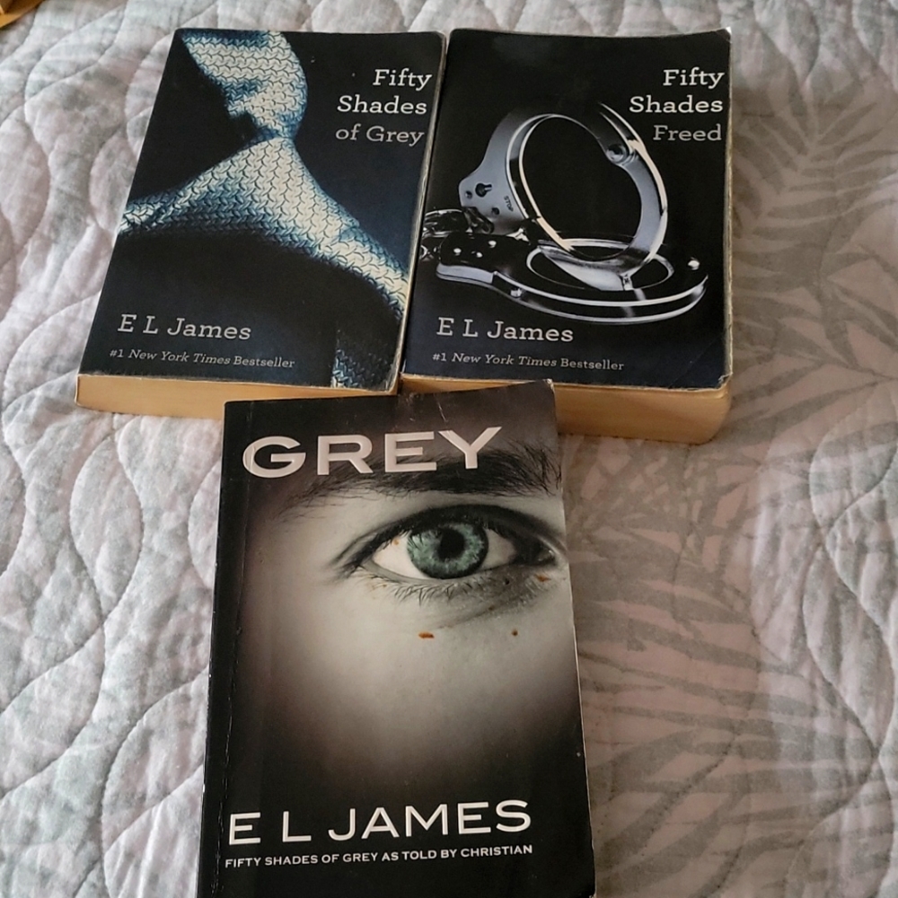 Fifty shades of grey books